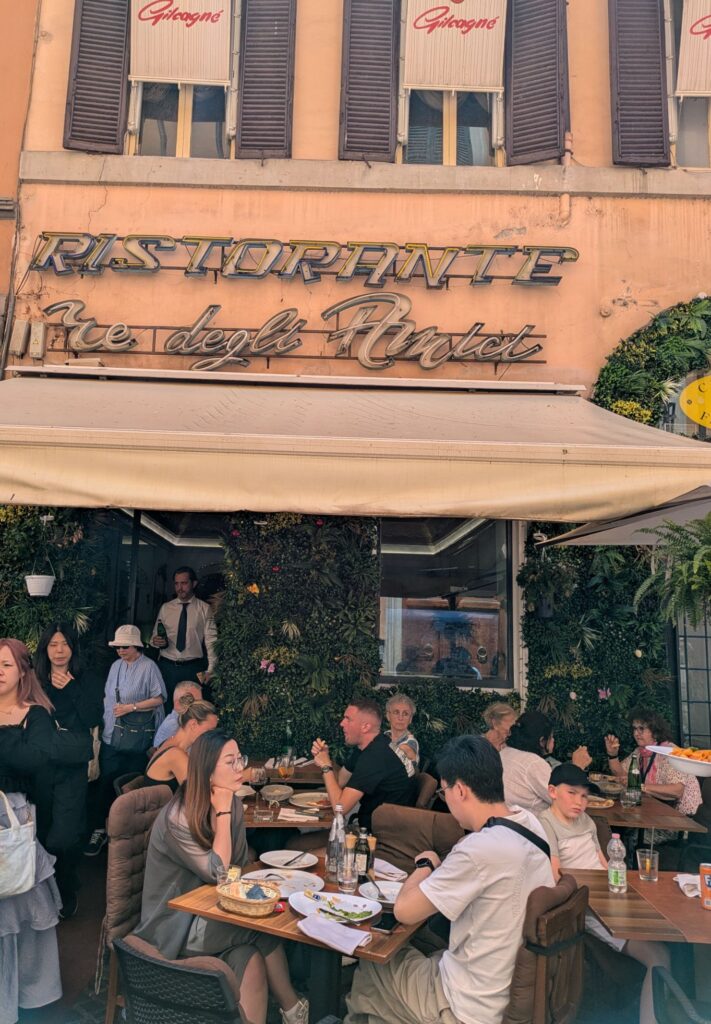 イタリア女一人旅/HISツアー/ローマ市内観光/カルボナーラ