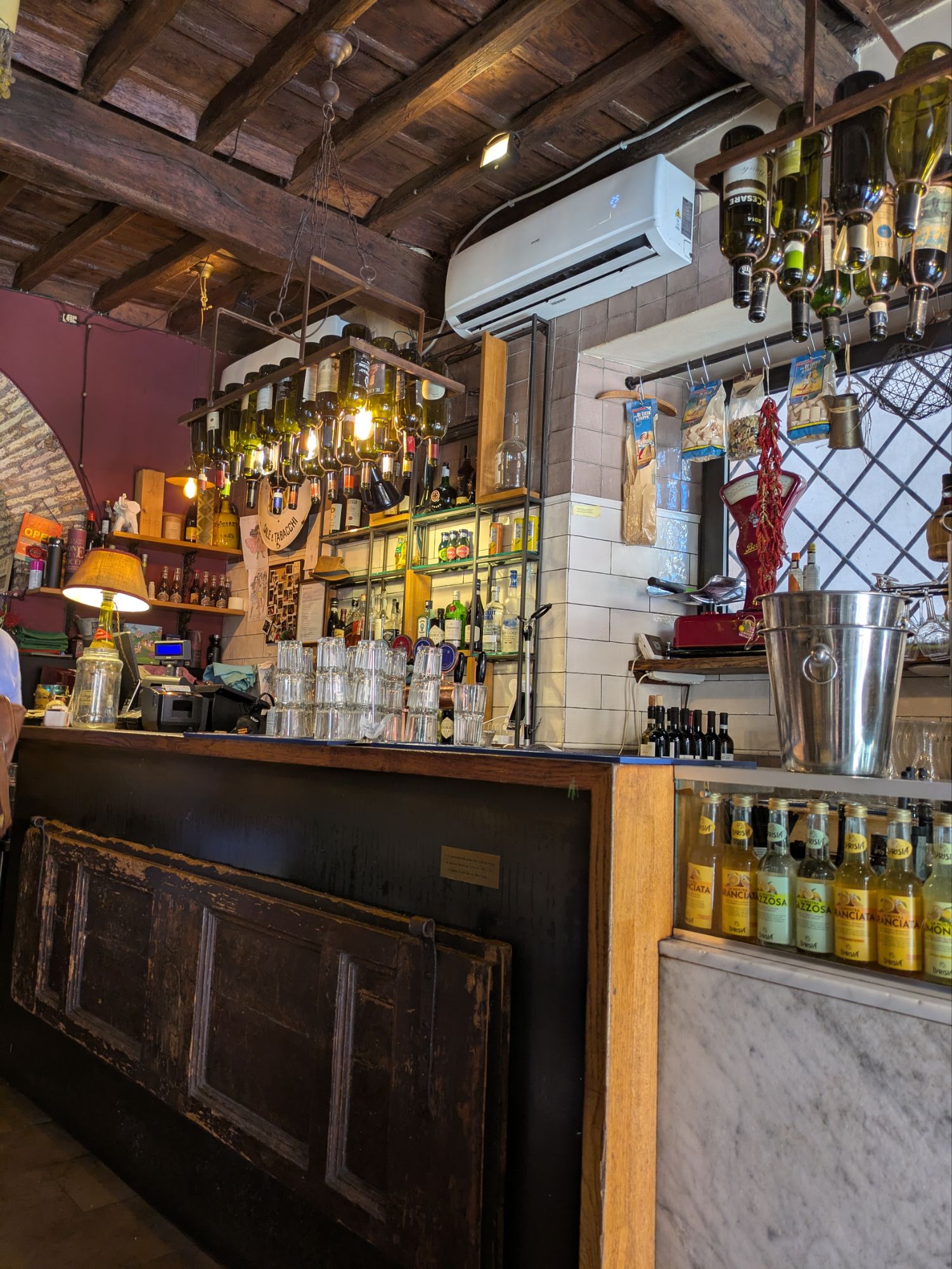 イタリア1人旅/女一人旅/南イタリア/ツアー参加/1人参加/ローマ自由行動/HISツアー/ナヴォーナ広場近く/Cantina e Cucina/カチョエペペ