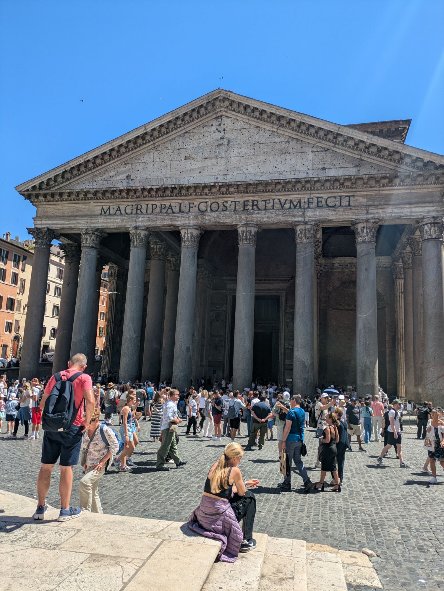 イタリア1人旅/女一人旅/南イタリア/ツアー参加/1人参加/ローマ自由行動/HISツアー/パンテオン