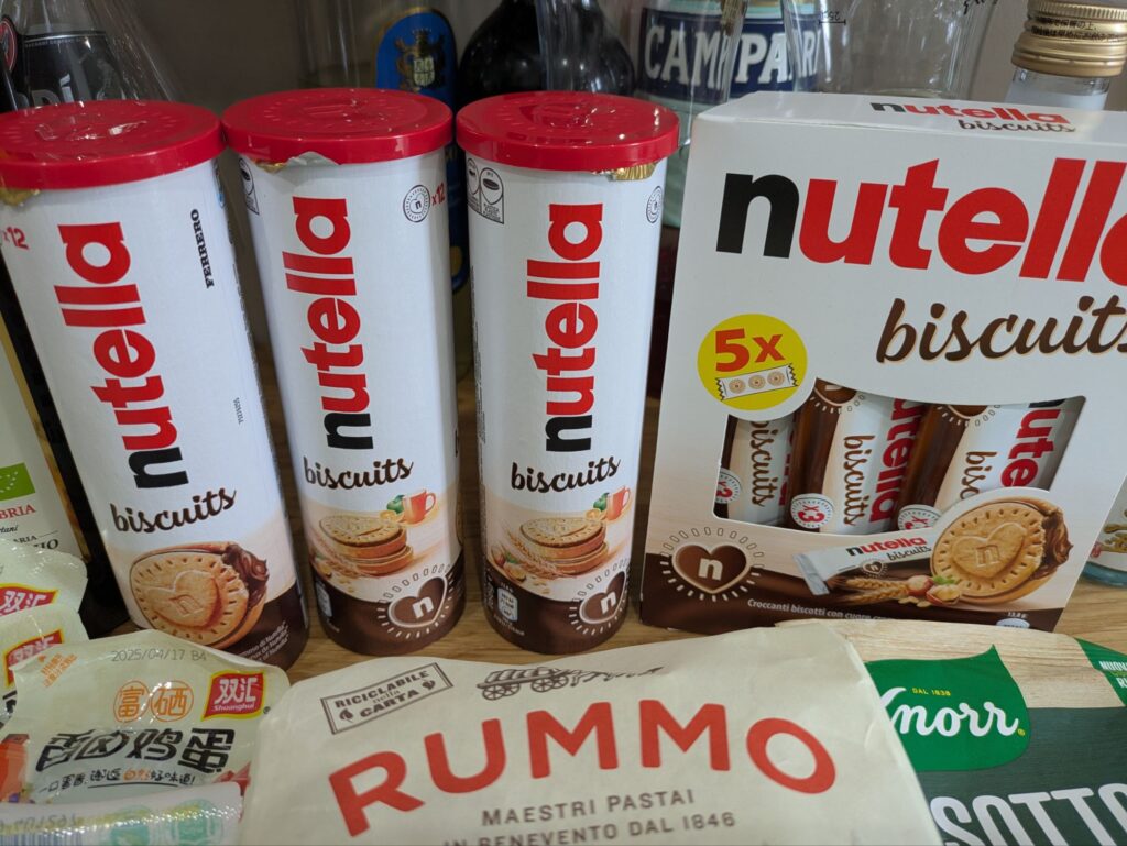 イタリア1人旅/女一人旅/南イタリア/ツアー参加/1人参加/HISツアー/お土産/イタリア購入品/ヌテッラ/nutella