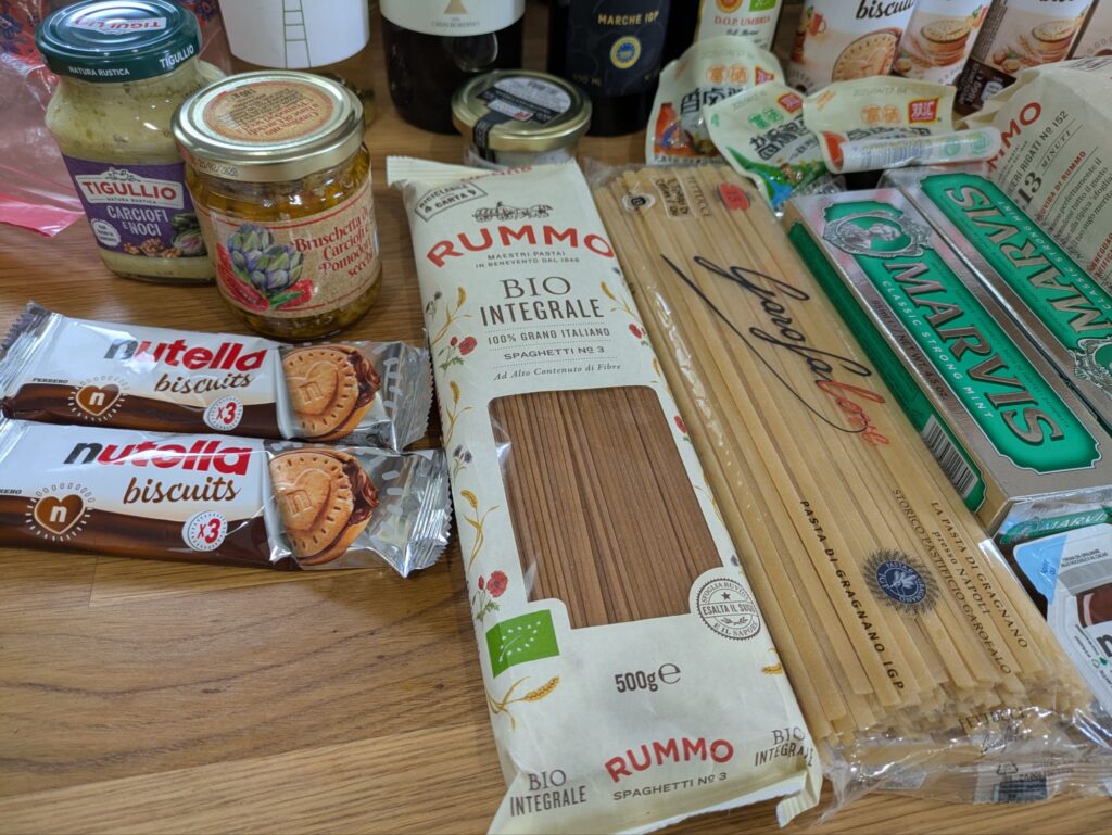 イタリア1人旅/女一人旅/南イタリア/ツアー参加/1人参加/HISツアー/お土産/イタリア購入品/RUNMO/パスタ/ガロファロ