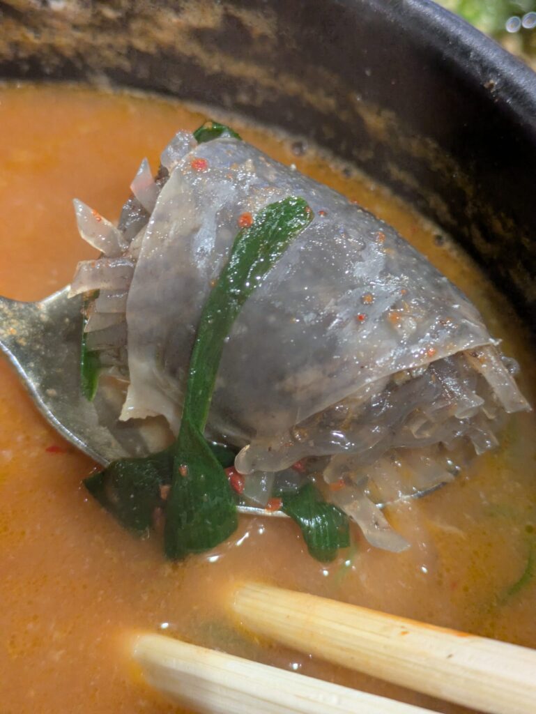 青松チョンソル　赤坂ランチ　韓国料理　スンデスープ　食べるためだけに東京に行く　東京1泊2日旅