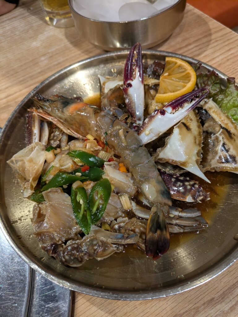 青松チョンソル　赤坂　　溜池山王　韓国料理　ケジャン　食べるためだけに東京に行く　東京1泊2日旅