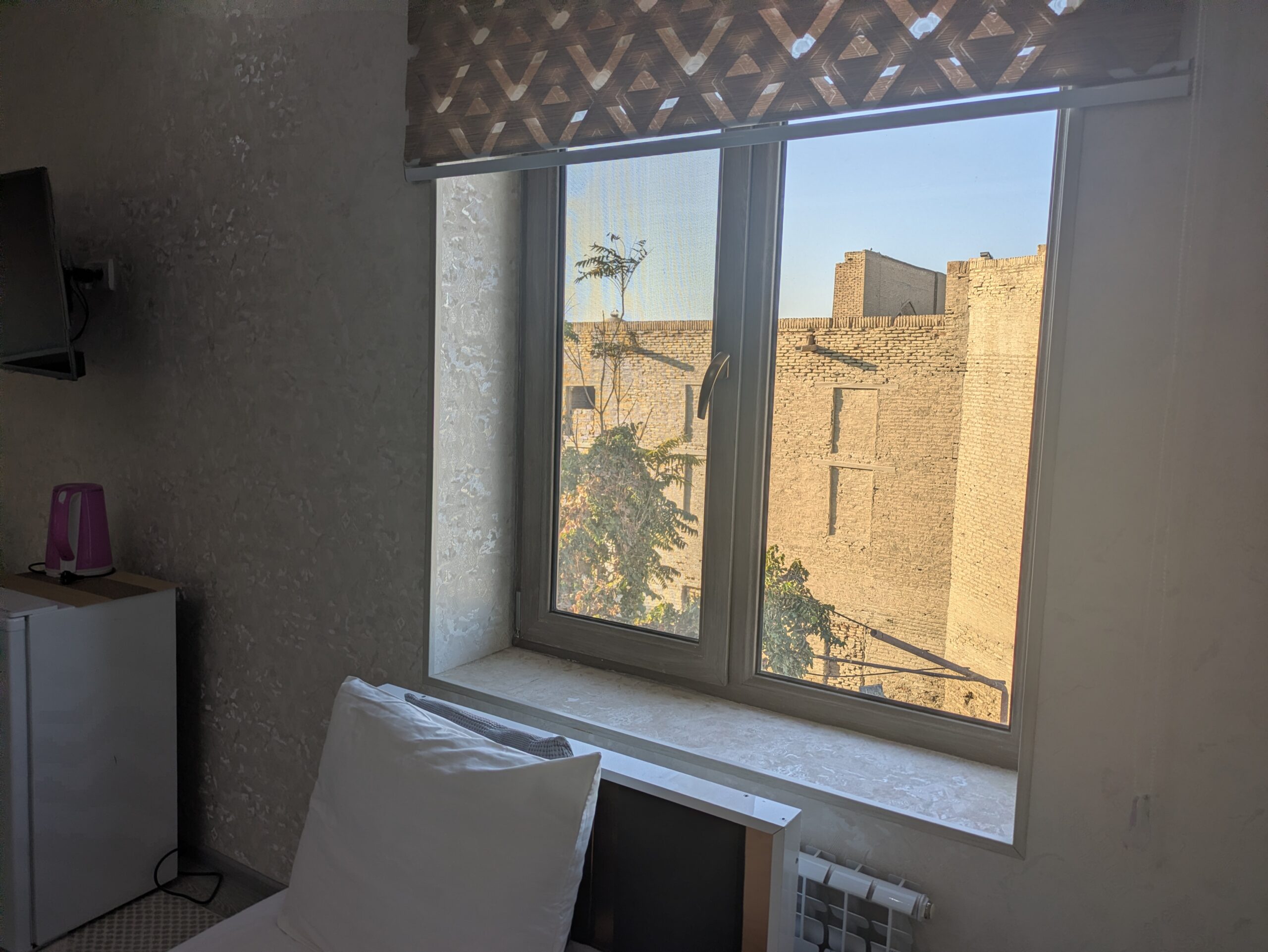 Nanosh East Hotel　ナノシュイーストホテル　ブハラホテル　ブハラ旧市街　一人旅