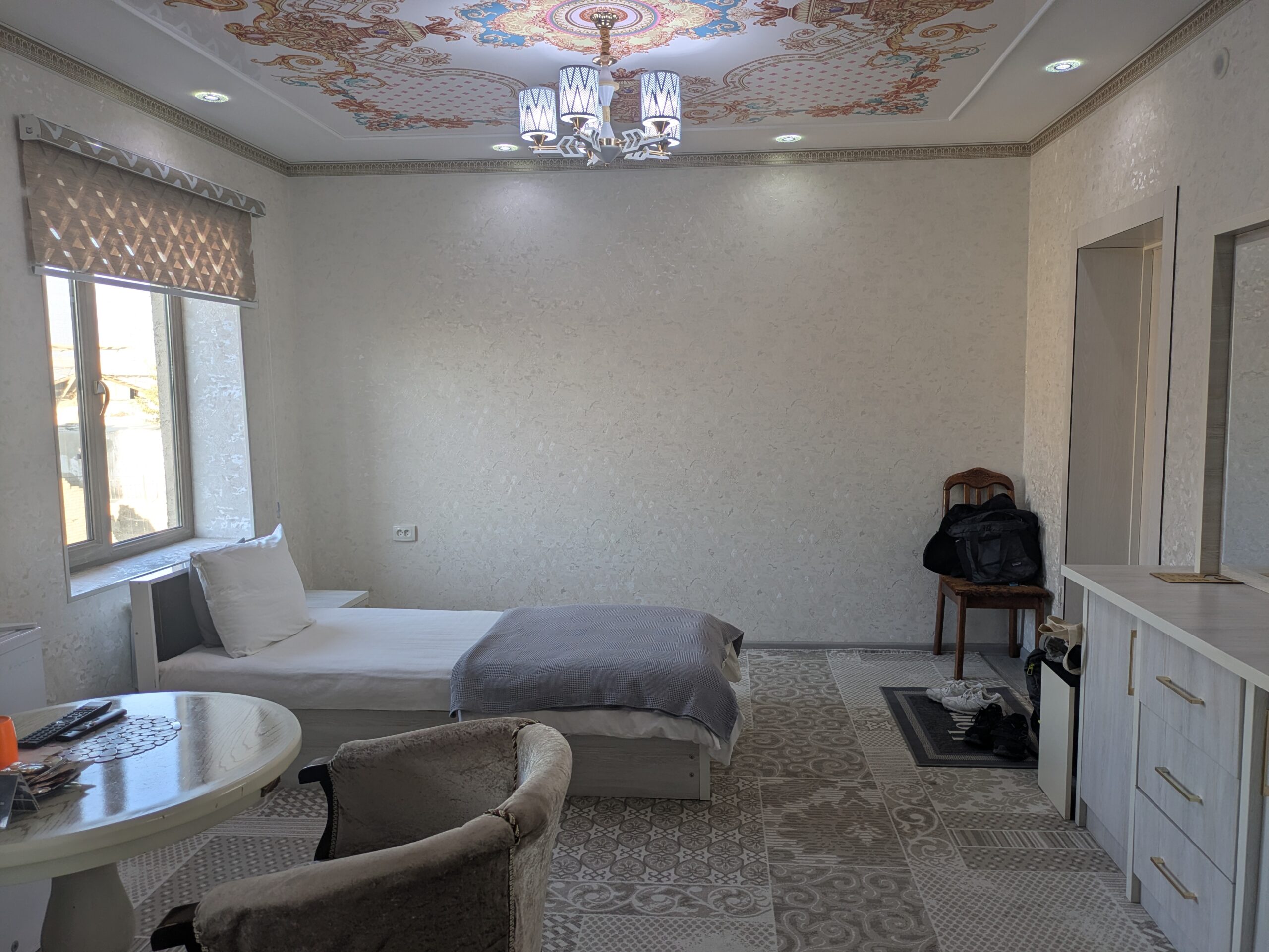 Nanosh East Hotel　ナノシュイーストホテル　ブハラホテル　ブハラ旧市街　一人旅